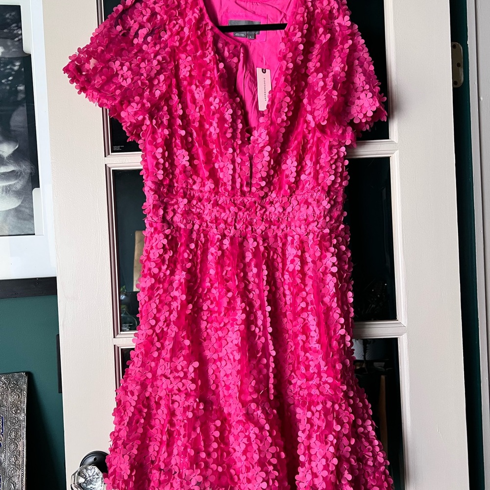 Anthropologie Somerset Flower Dress